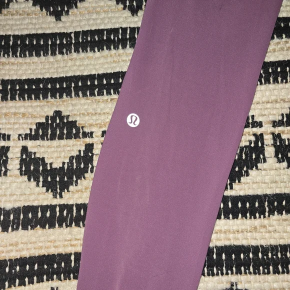 Lululemon Athletica Mauve High-Rise Leggings - Picture 3 of 5